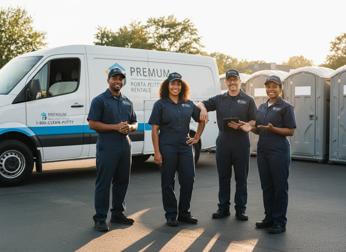 VIP Portable Toilets company in Scales Mound, IL